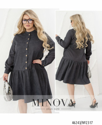 Сукня №2317-графіт_minova_7