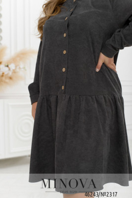 Сукня №2317-графіт_minova_6