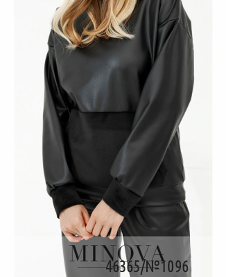 Спортивний костюм №2196-чорний_minova_6