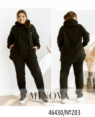 Спортивний костюм №203-чорний_minova_7