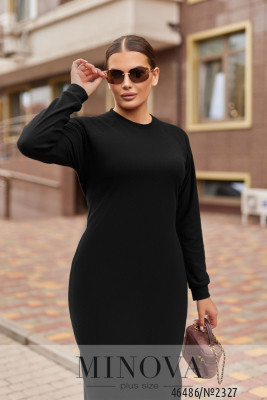 Сукня №2327-чорний_minova_5
