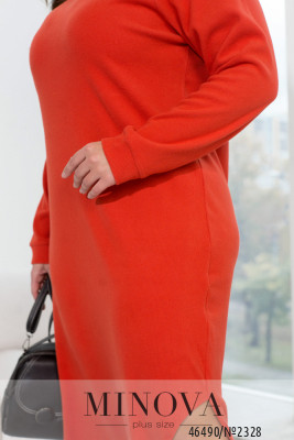 Сукня №2328-морквяний_minova_6