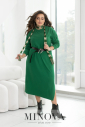Платье №2328-зеленый