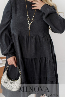 Сукня №2326-графіт_minova_6