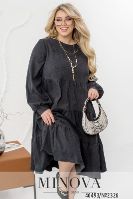 Сукня №2326-графіт