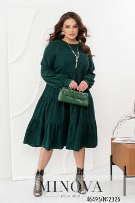Сукня №2326-зелений