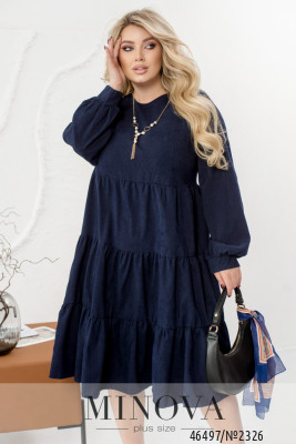 Сукня №2326-темно-синій_minova_5