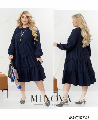 Сукня №2326-темно-синій_minova_7