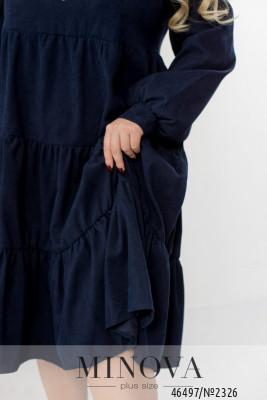 Сукня №2326-темно-синій_minova_6