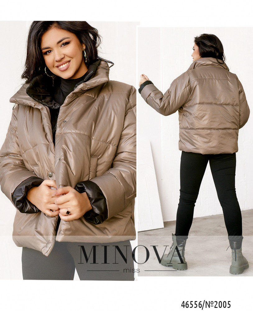 Куртка №2005-коричневий_minova_4