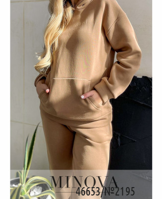 Спортивний костюм №2195-світло-коричневий_minova_6