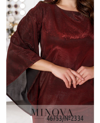Сукня №2334-бордо_minova_6