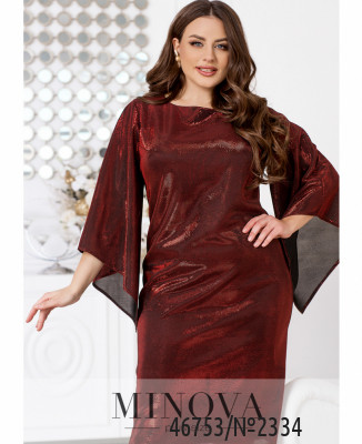 Сукня №2334-бордо_minova_5