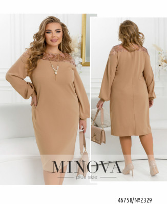 Сукня №2329-бежевий_minova_7