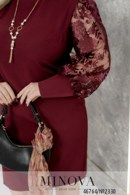 Сукня №2330-марсала_minova_6