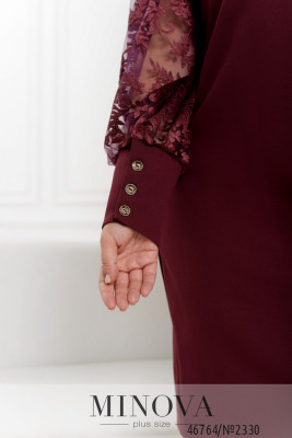 Сукня №2330-марсала_minova_6