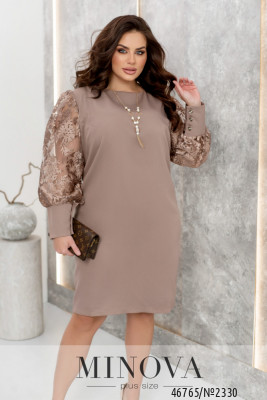 Сукня №2330-бежевий_minova_5