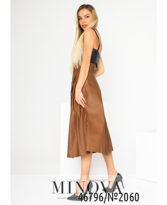 Спідниця №2060-рудий_minova_5