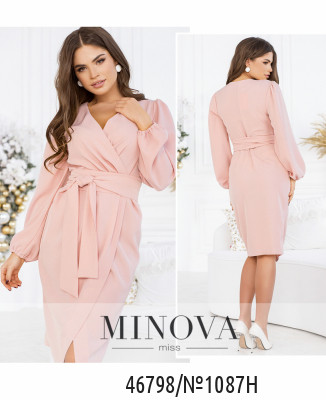 Сукня №1087Н-пудра_minova_7