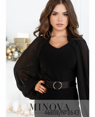 Сукня №8643-чорний_minova_6