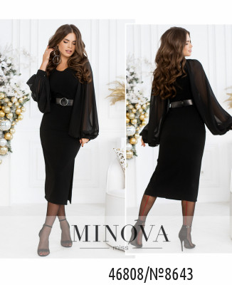 Сукня №8643-чорний_minova_7