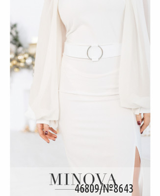 Сукня №8643-молоко_minova_6
