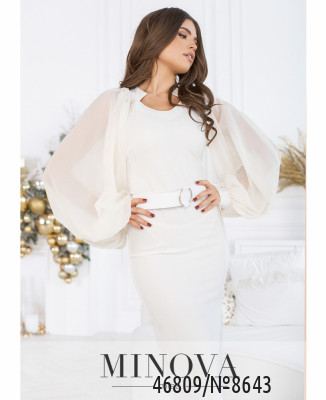 Сукня №8643-молоко_minova_5