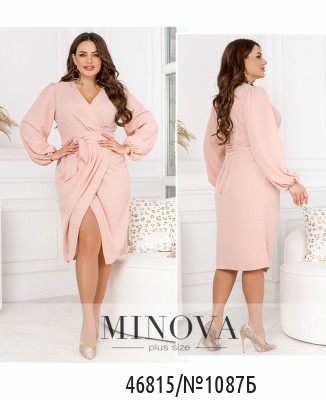 Сукня №1087Б-пудра_minova_7