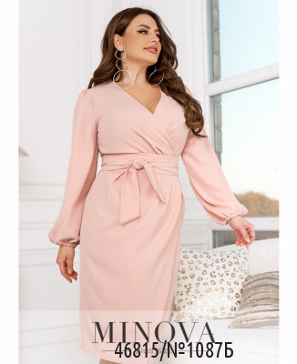 Сукня №1087Б-пудра_minova_5
