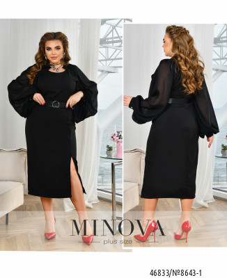 Сукня №8643-1-чорний_minova_7