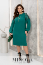 Платье №2335-зеленый