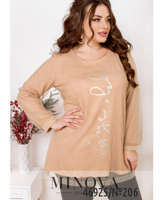 Туніка №206-бежевий_minova_5