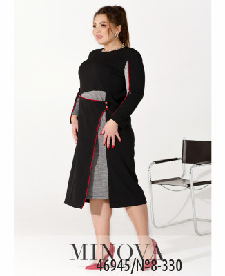 Сукня №8-330-чорний_minova_5
