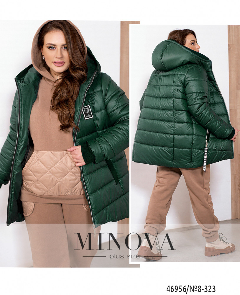 Куртка №8-323-темно-зелений_minova_4