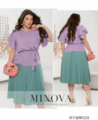 Блуза №2253-лаванда_minova_7