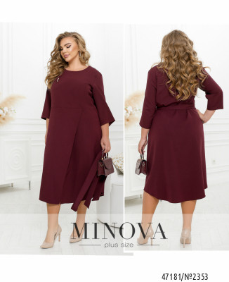Сукня №2353-бордо_minova_7