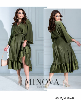 Сукня №3165B-Хакі_minova_7