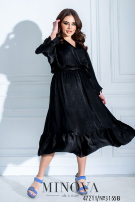 Платье №3165B-Черный