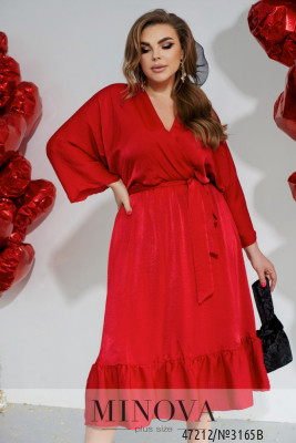 Сукня №3165B-Червоний_minova_5