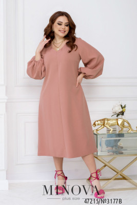 Сукня №3177B-пудра_minova_5