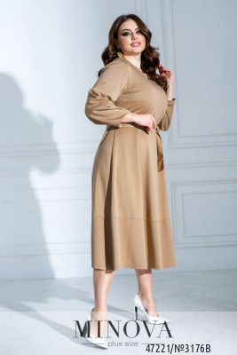 Сукня №3176B-Бежевий_minova_5