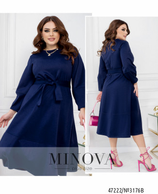 Сукня №3176B-Синій_minova_7