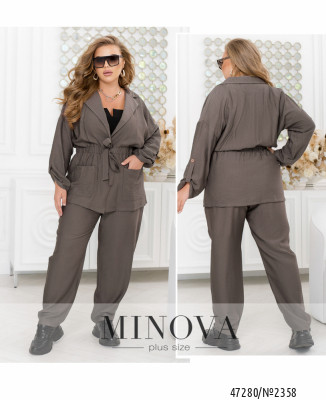Костюм №2358-темно-сірий_minova_7