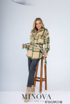 Кардиган №2188-зелений_minova_5