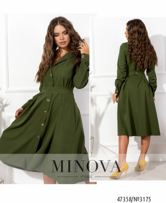 Сукня №3175-хакі_minova_7