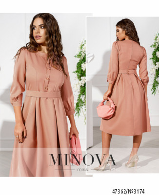 Сукня №3174-пудра_minova_7