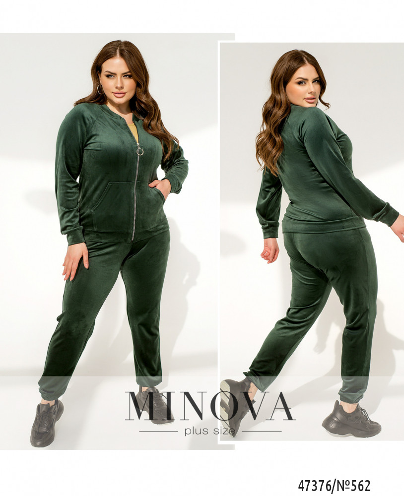 Спортивний костюм №562-зелений_minova_4
