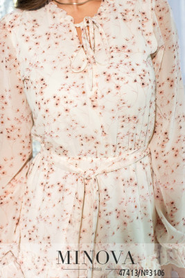 Сукня №3106-молочний_minova_6