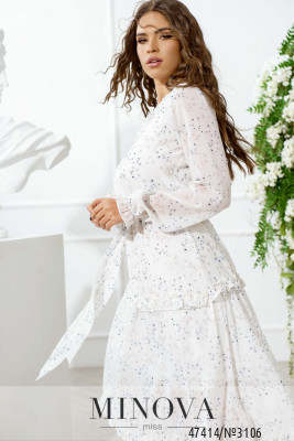 Сукня №3106-білий_minova_5
