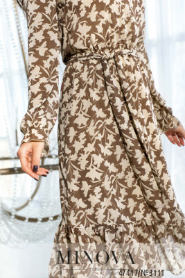 Сукня №3111-бежевий-листок_minova_6